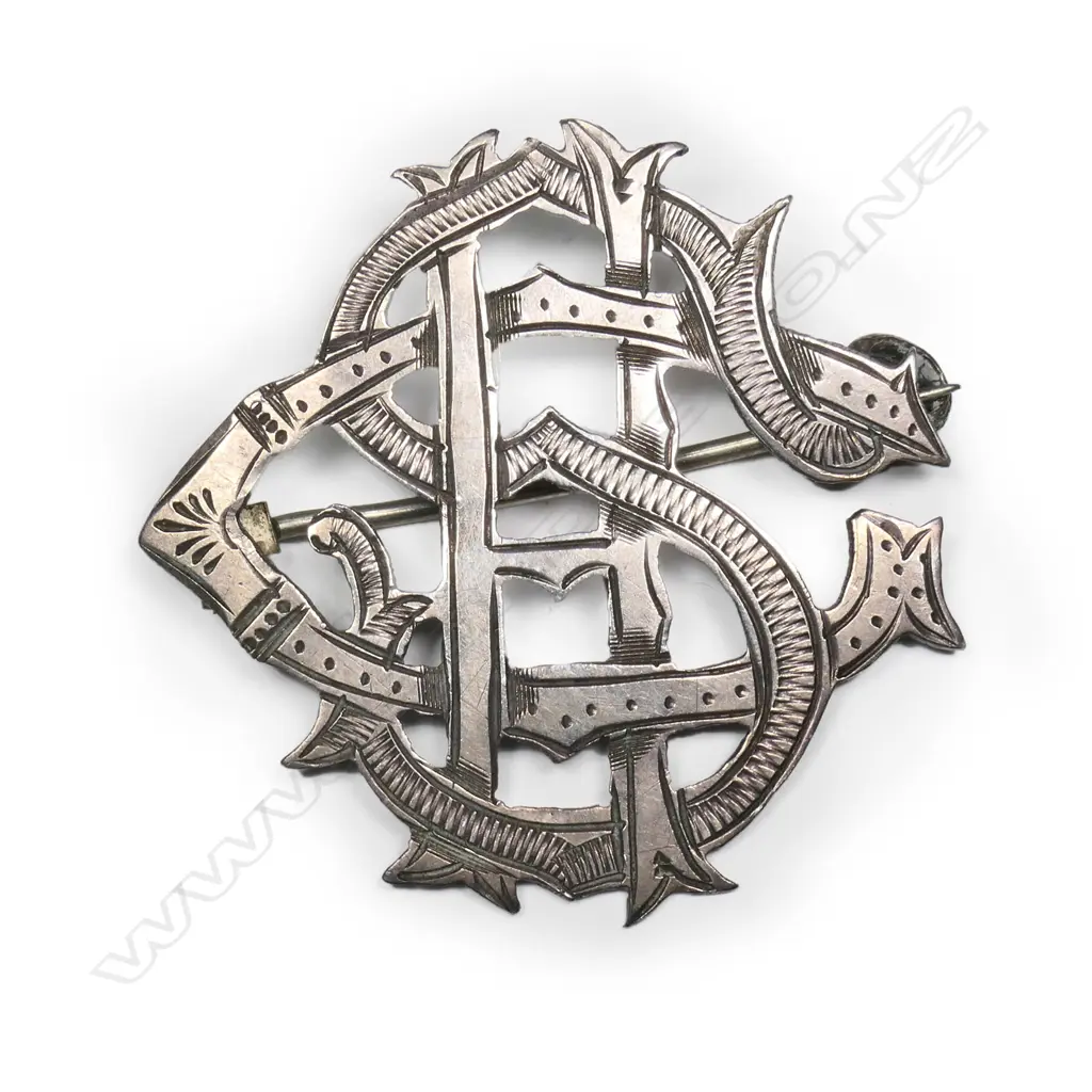 Alexander Ferguson (Dunedin?) silver brooch, Image 1++